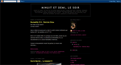 Desktop Screenshot of minuitetdemilesoir.blogspot.com