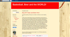 Desktop Screenshot of basketballbeerworld.blogspot.com