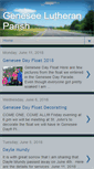 Mobile Screenshot of geneseelutheranparish.blogspot.com
