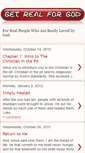 Mobile Screenshot of getrealforgod.blogspot.com