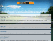 Tablet Screenshot of keralatourpackageholidays.blogspot.com