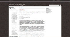 Desktop Screenshot of petrol-engine.blogspot.com