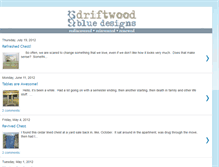 Tablet Screenshot of driftwoodblue.blogspot.com