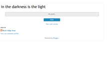 Tablet Screenshot of blackindigomuse.blogspot.com