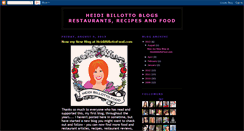 Desktop Screenshot of heidibillottoblogsrestaurants.blogspot.com