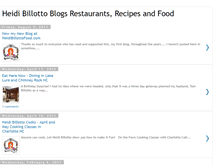 Tablet Screenshot of heidibillottoblogsrestaurants.blogspot.com