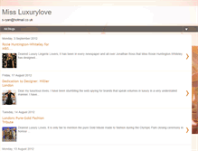 Tablet Screenshot of missluxurylove.blogspot.com