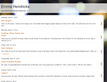 Tablet Screenshot of emmahendricks.blogspot.com