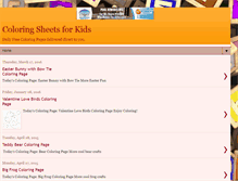 Tablet Screenshot of coloringsheets.blogspot.com