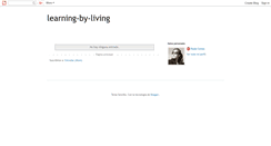 Desktop Screenshot of learning-by-living.blogspot.com