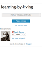 Mobile Screenshot of learning-by-living.blogspot.com
