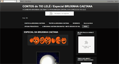 Desktop Screenshot of contosdotiolelebruxinhacaetana.blogspot.com