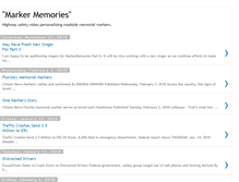 Tablet Screenshot of markermemories.blogspot.com