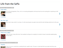 Tablet Screenshot of lifefromthesoffa.blogspot.com