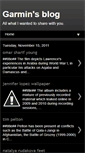 Mobile Screenshot of garminw.blogspot.com