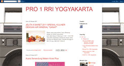 Desktop Screenshot of pro1jogja.blogspot.com