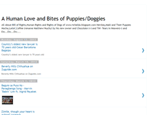 Tablet Screenshot of love-of-humanbeings-dogs.blogspot.com