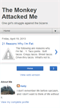Mobile Screenshot of monkeyattacks.blogspot.com