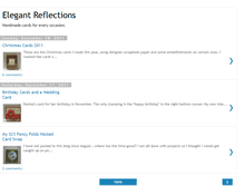 Tablet Screenshot of elegantreflections.blogspot.com