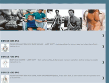 Tablet Screenshot of guide-musculation.blogspot.com