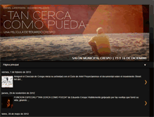 Tablet Screenshot of cineclubcrespo.blogspot.com