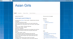 Desktop Screenshot of cuteasian-girls.blogspot.com