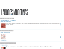 Tablet Screenshot of laboresmodernas.blogspot.com
