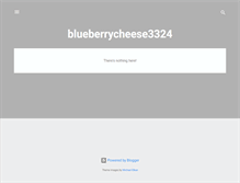 Tablet Screenshot of blueberrycheese3324.blogspot.com