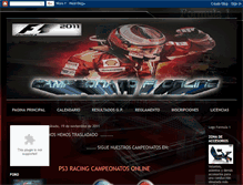 Tablet Screenshot of campeonatof1online.blogspot.com