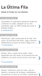 Mobile Screenshot of laultimafila.blogspot.com