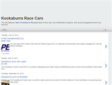 Tablet Screenshot of kookaburraracecars.blogspot.com