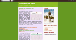 Desktop Screenshot of elcorredordelfondo.blogspot.com