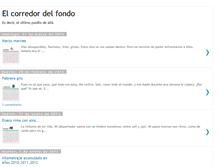 Tablet Screenshot of elcorredordelfondo.blogspot.com