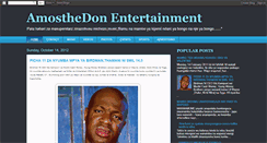 Desktop Screenshot of amosthedon.blogspot.com