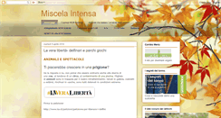 Desktop Screenshot of miscelaintensa.blogspot.com