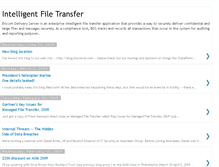 Tablet Screenshot of intelligentfiletransfer.blogspot.com