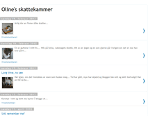 Tablet Screenshot of olinesskattekammer.blogspot.com