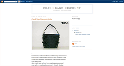 Desktop Screenshot of bestcoachbagsdiscount.blogspot.com