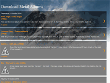 Tablet Screenshot of download-metal-albums.blogspot.com