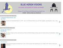 Tablet Screenshot of blueheronvisions.blogspot.com