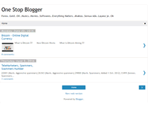 Tablet Screenshot of 1stopblogger.blogspot.com