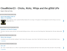 Tablet Screenshot of cloudkicker23.blogspot.com