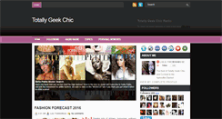 Desktop Screenshot of geekchiclove.blogspot.com