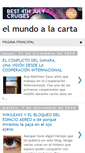 Mobile Screenshot of elmundoalacarta.blogspot.com