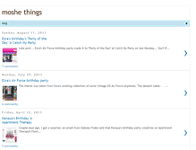 Tablet Screenshot of moshethings.blogspot.com