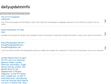 Tablet Screenshot of dailyupdatesinfo.blogspot.com