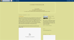 Desktop Screenshot of comotrekker.blogspot.com