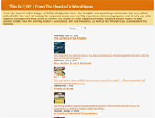 Tablet Screenshot of fromtheheartofaworshipper.blogspot.com