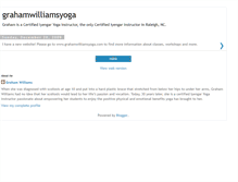 Tablet Screenshot of grahamwilliamsyoga.blogspot.com