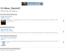 Tablet Screenshot of newsdammit.blogspot.com